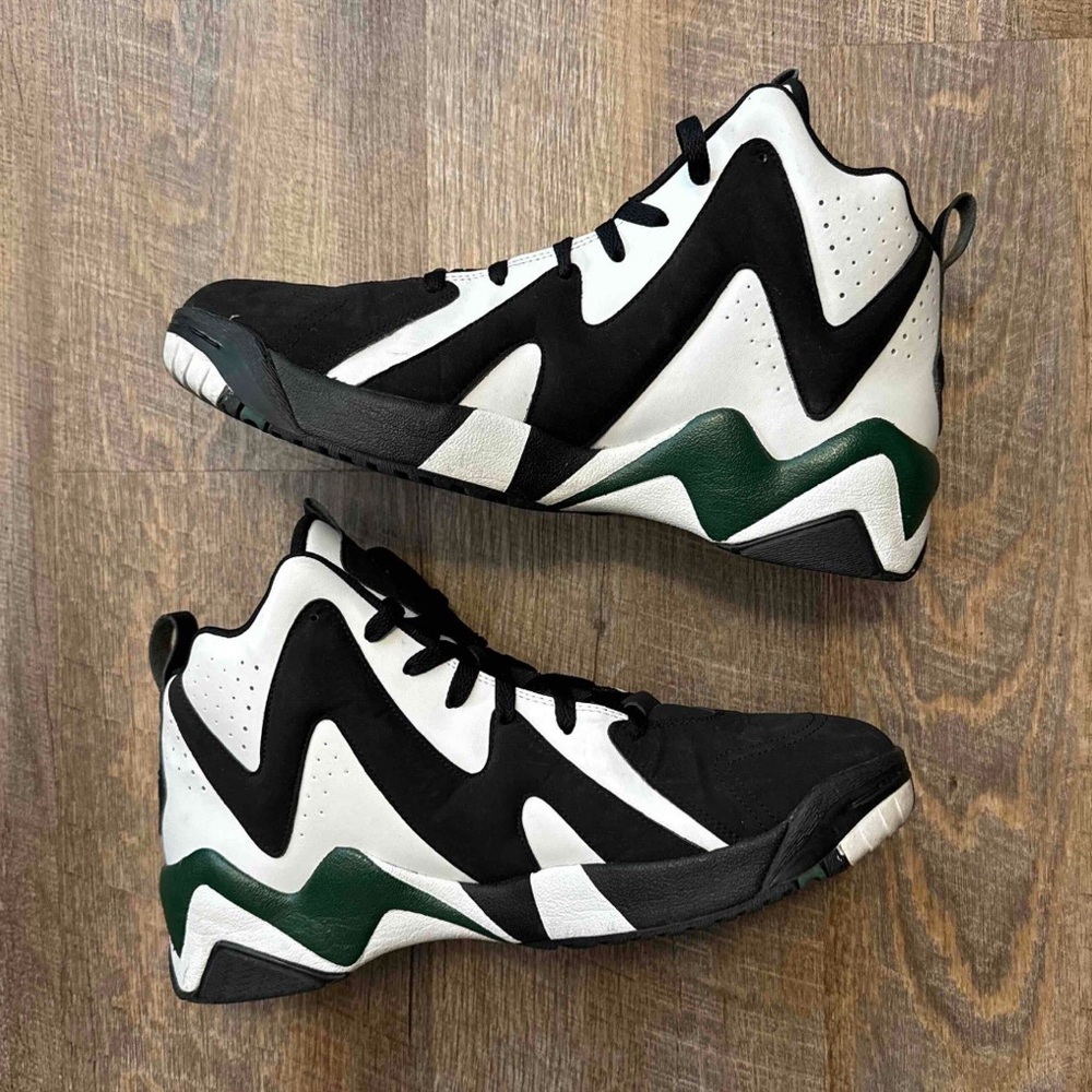Reebok Kamikaze 2 II Reserve Collection Seattle Sonics SuperSonics White Green - Picture 3 of 12
